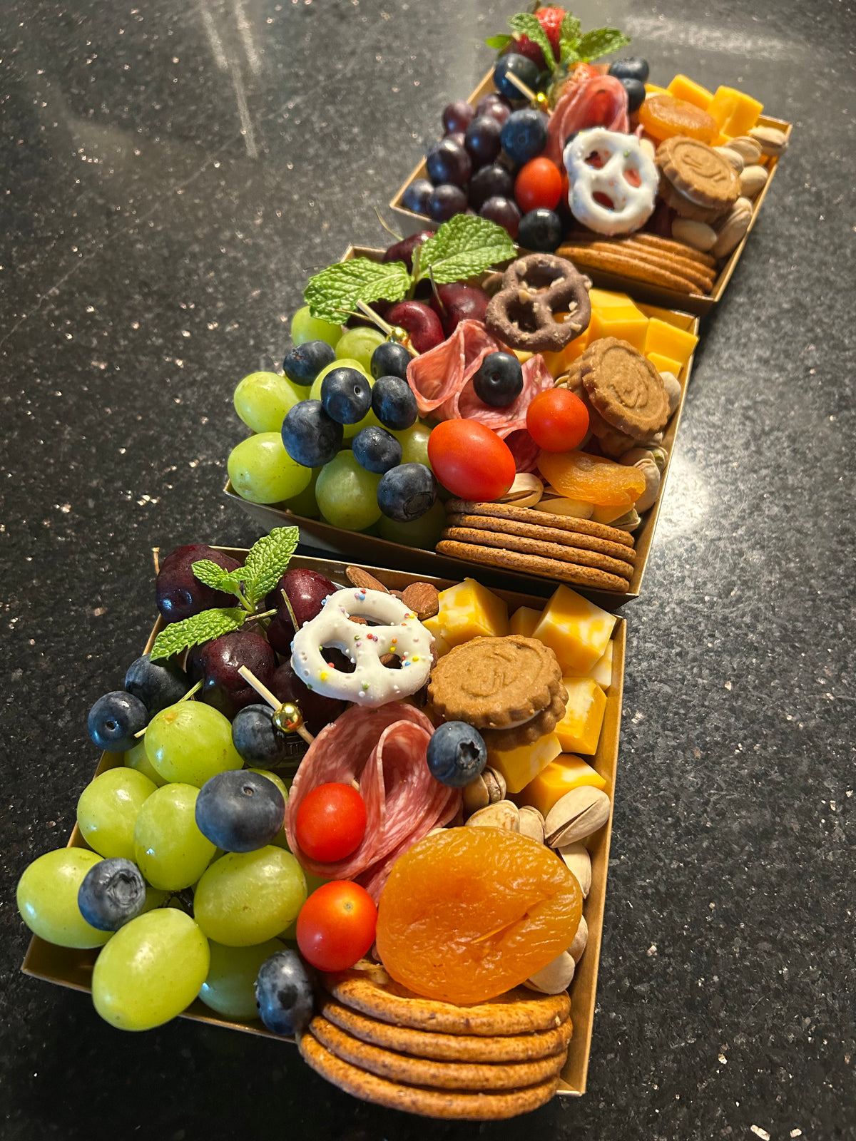 Individual Charcuterie Snack Box!
