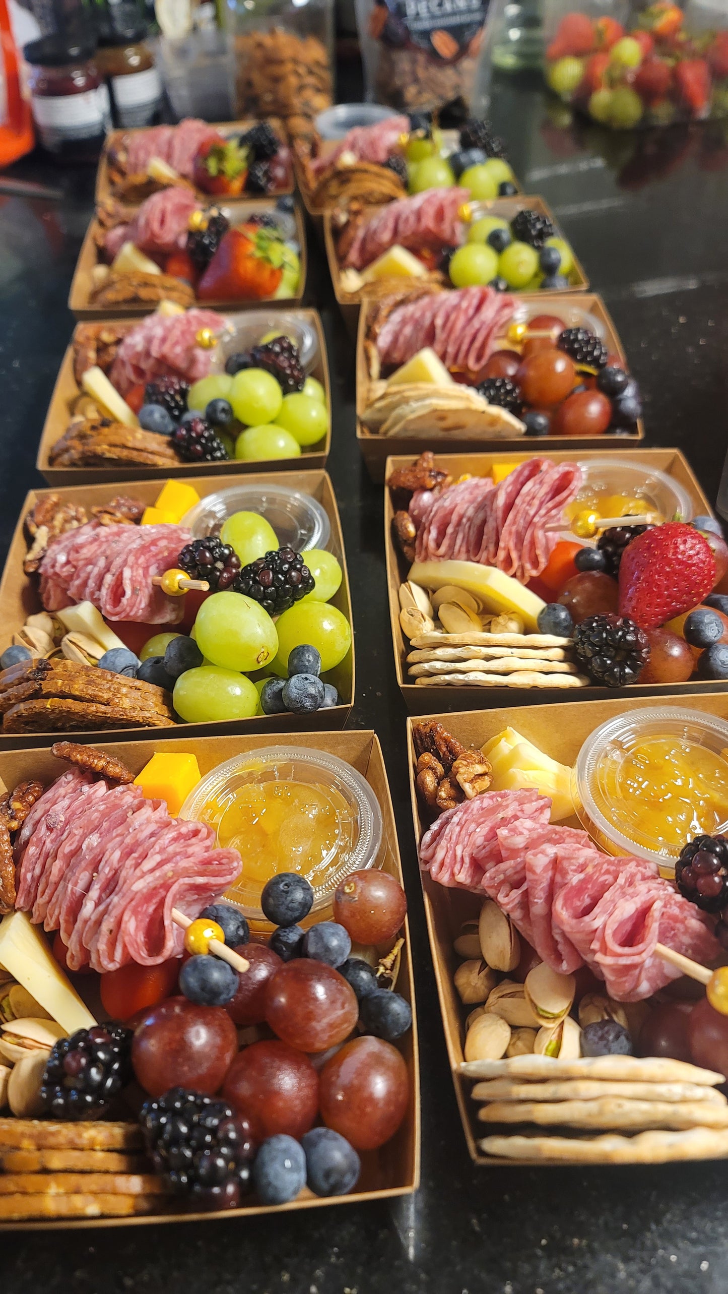 Individual Charcuterie Snack Box!