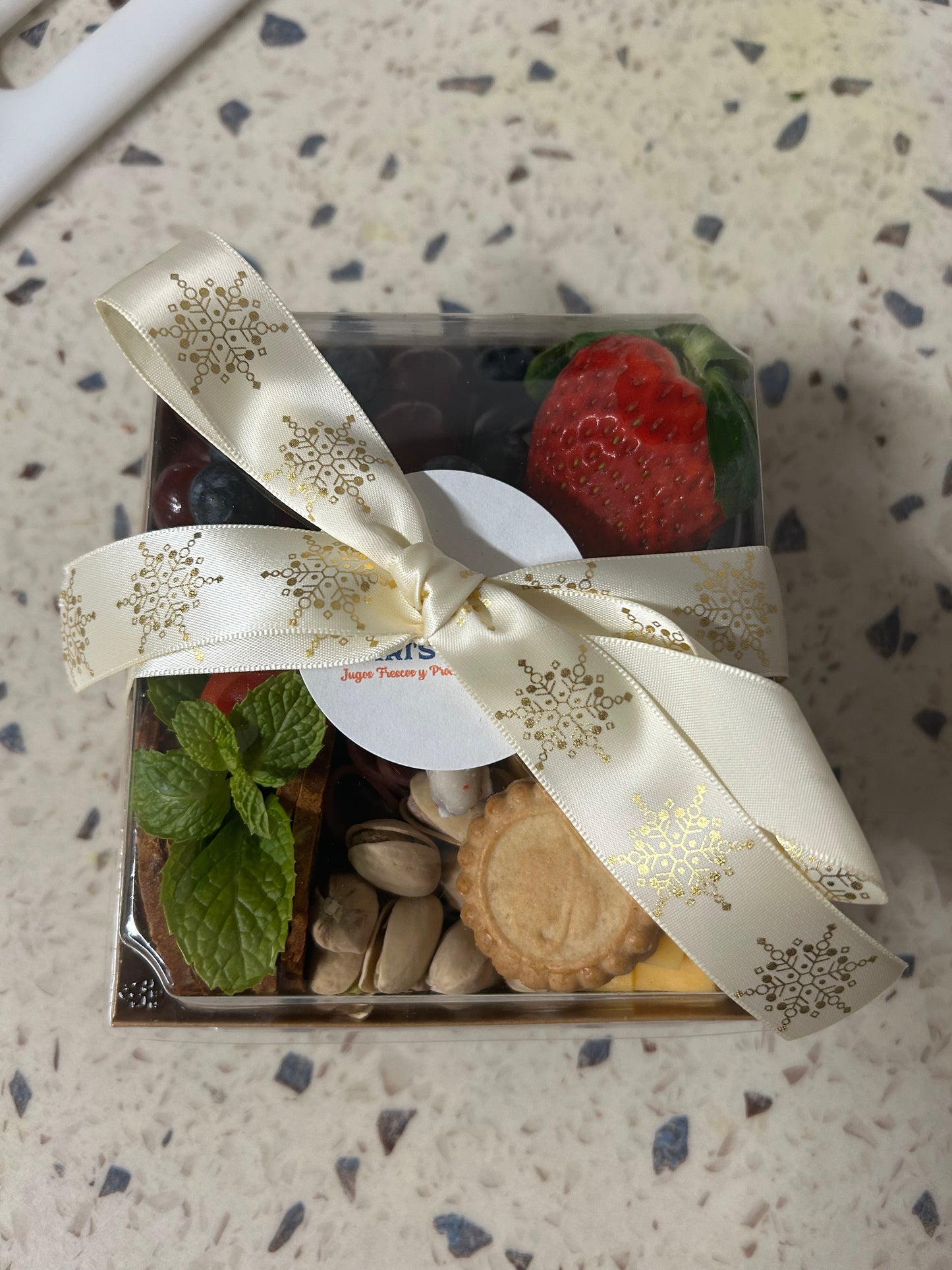 Individual Charcuterie Snack Box!