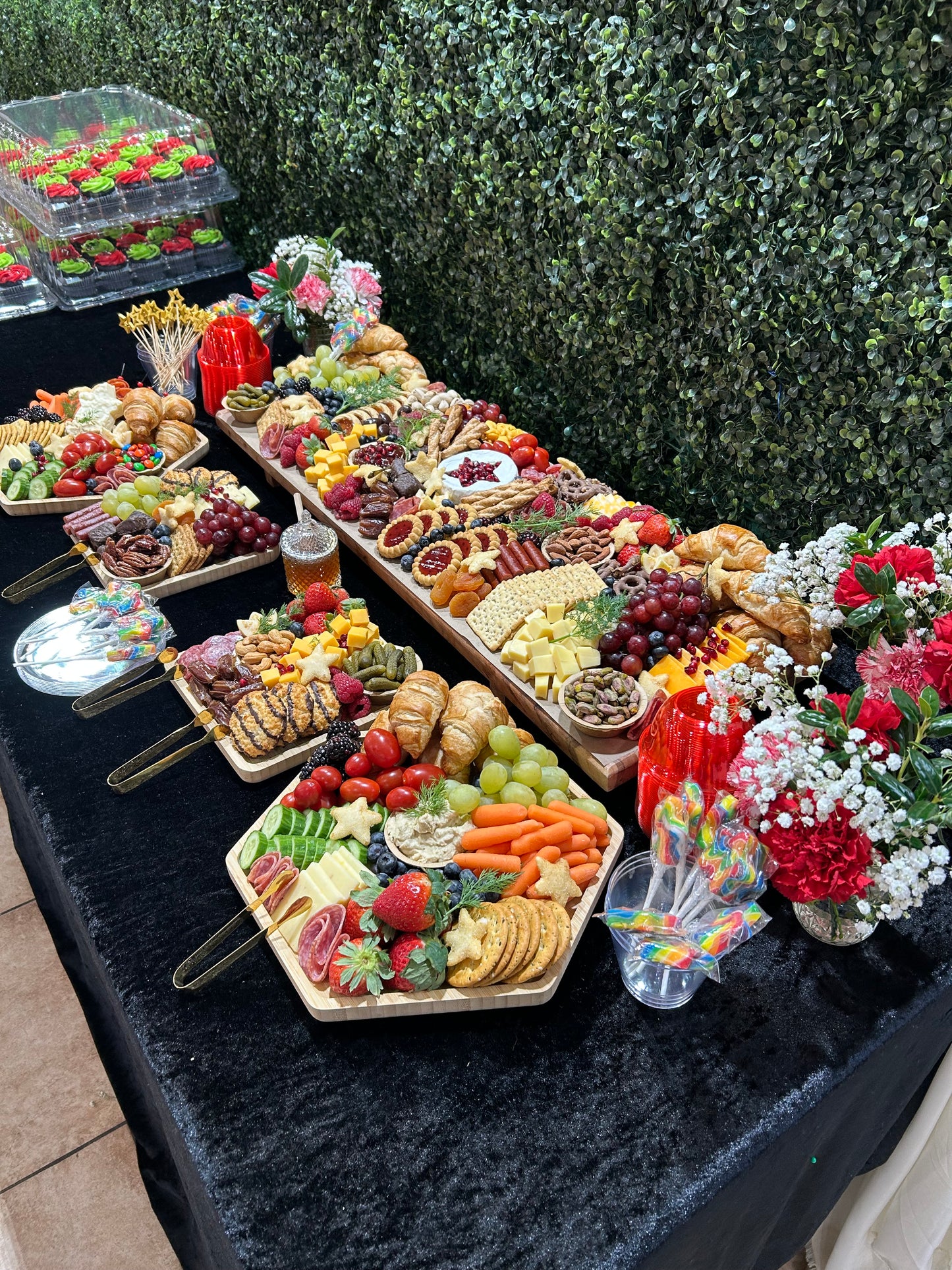 Big Party Guest Charcuterie platters! (60 guests!)