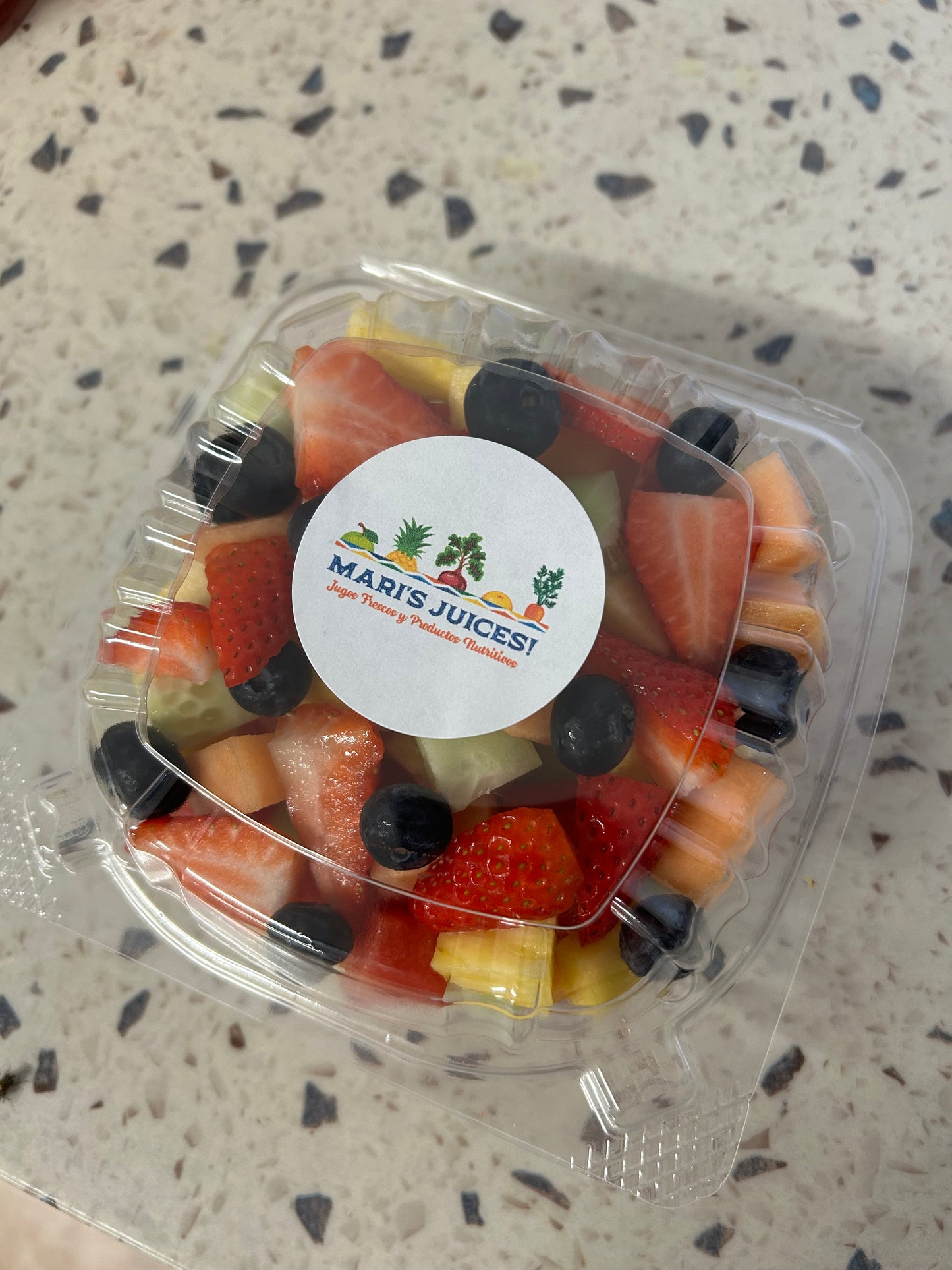 Individual Fresh fruit bowl!