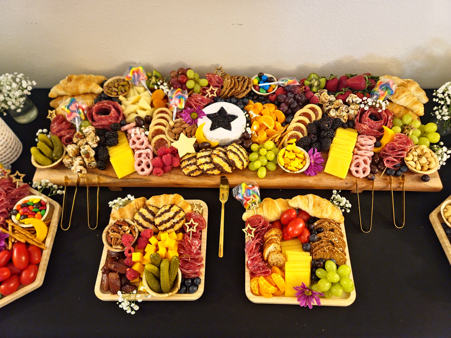 Big Party Guest Charcuterie platters! (60 guests!)