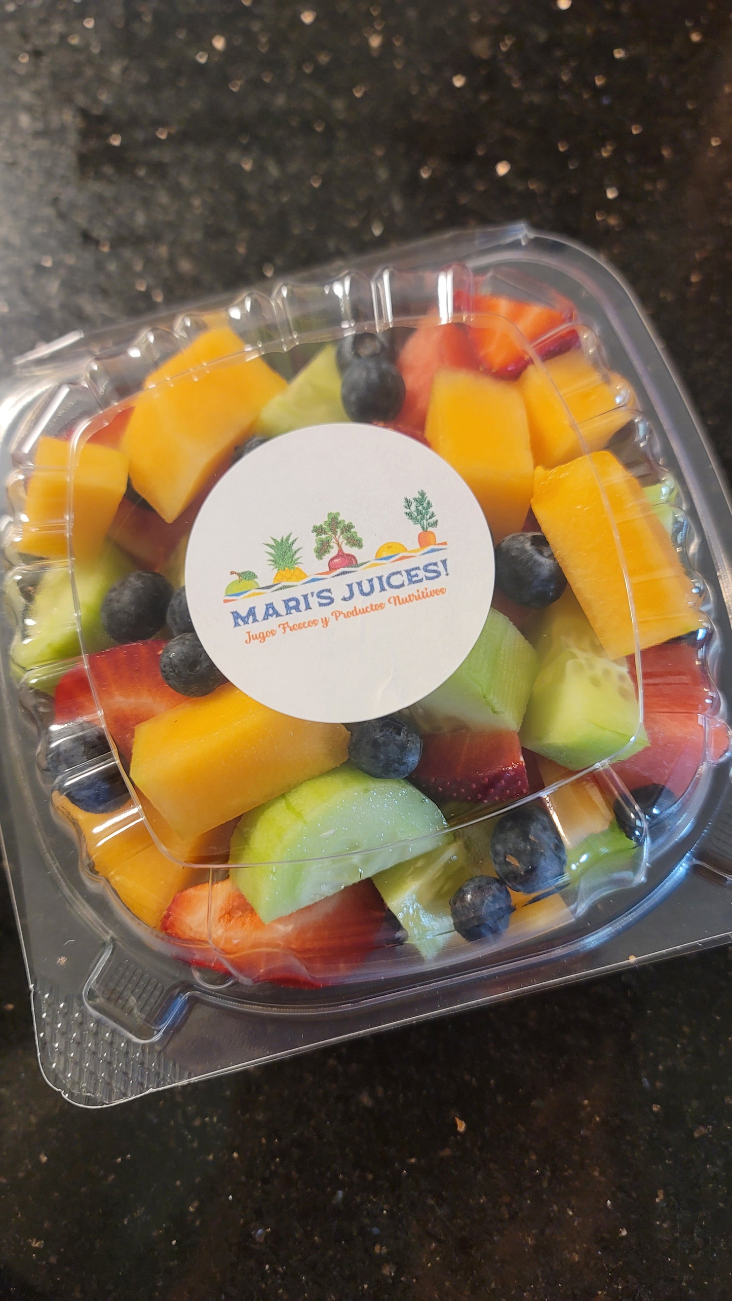 Individual Fresh fruit bowl!