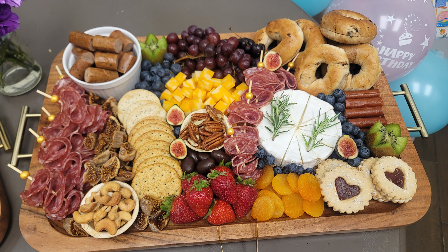 Breakfast style Charcuterie board! (Approx 15 people)
