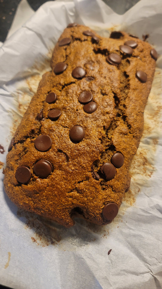 GF/DF/Vegan Oat Banana Bread!