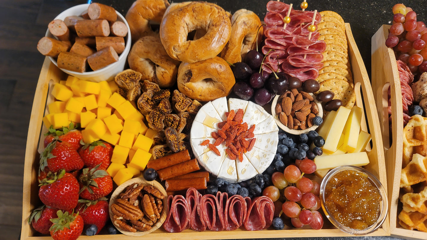 Breakfast style Charcuterie board! (Approx 15 people)