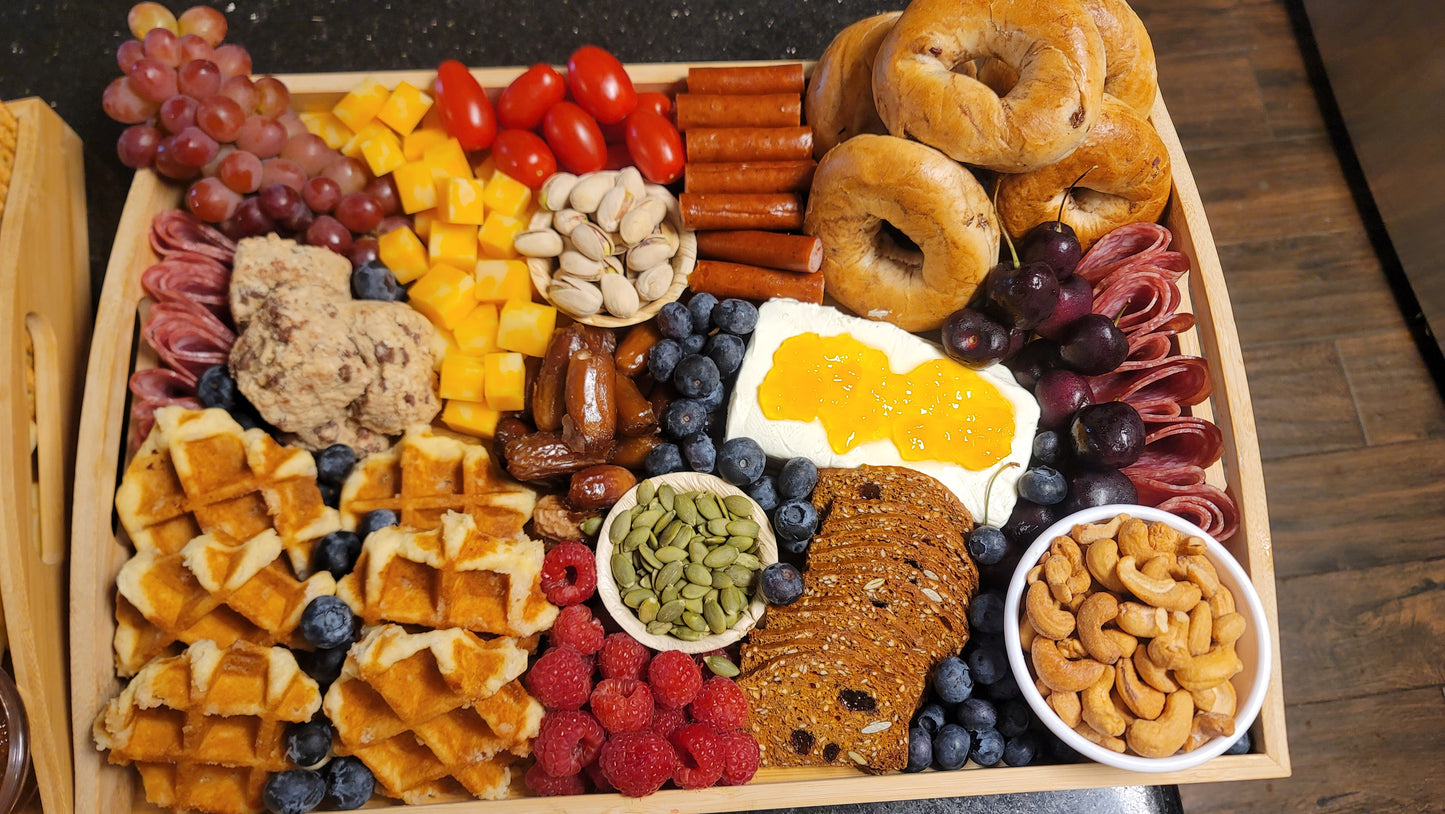Breakfast style Charcuterie board! (Approx 15 people)