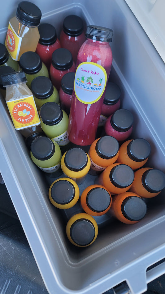 Special Delivery Variety Fresh Juices!
