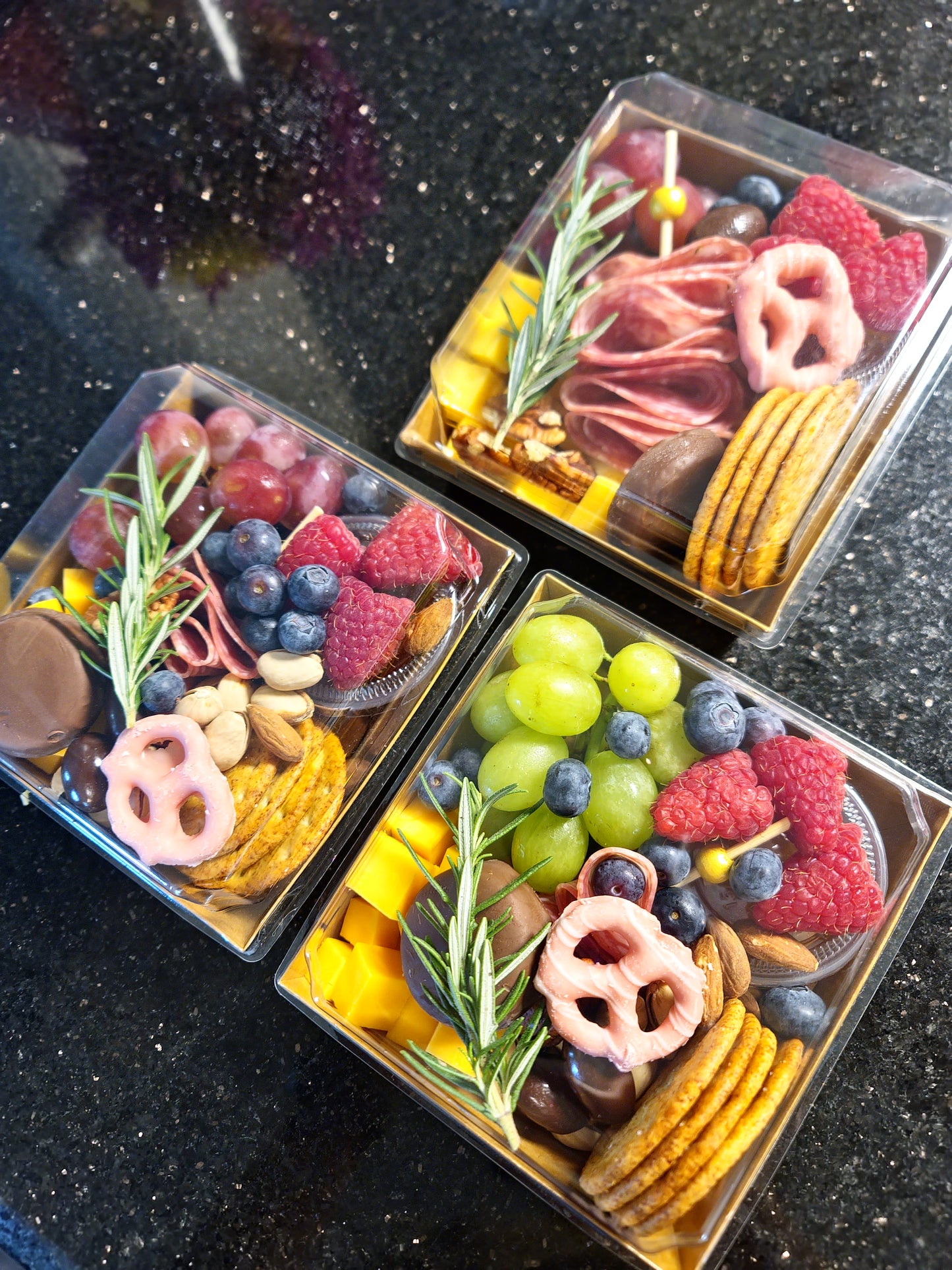 Individual Charcuterie Snack Box!